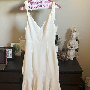 White lulus dress size small